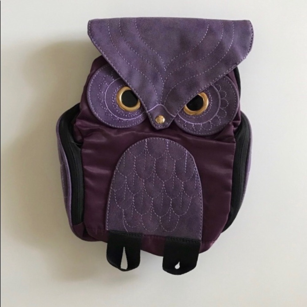 Purple Owl Backpack